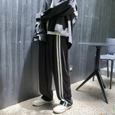 夏季拖地冰丝西裤织带直筒超薄垂感拖地裤XZ1004-1KZ1669P38，男装休闲裤，星座715