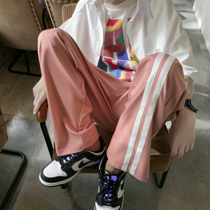 夏季拖地冰丝西裤织带直筒超薄垂感拖地裤XZ1004-1KZ1669P38,男装休闲裤,星座715
