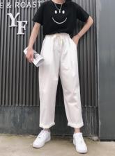 夏季韩版休闲裤，女装休闲裤，1+1 MAIN ROAD