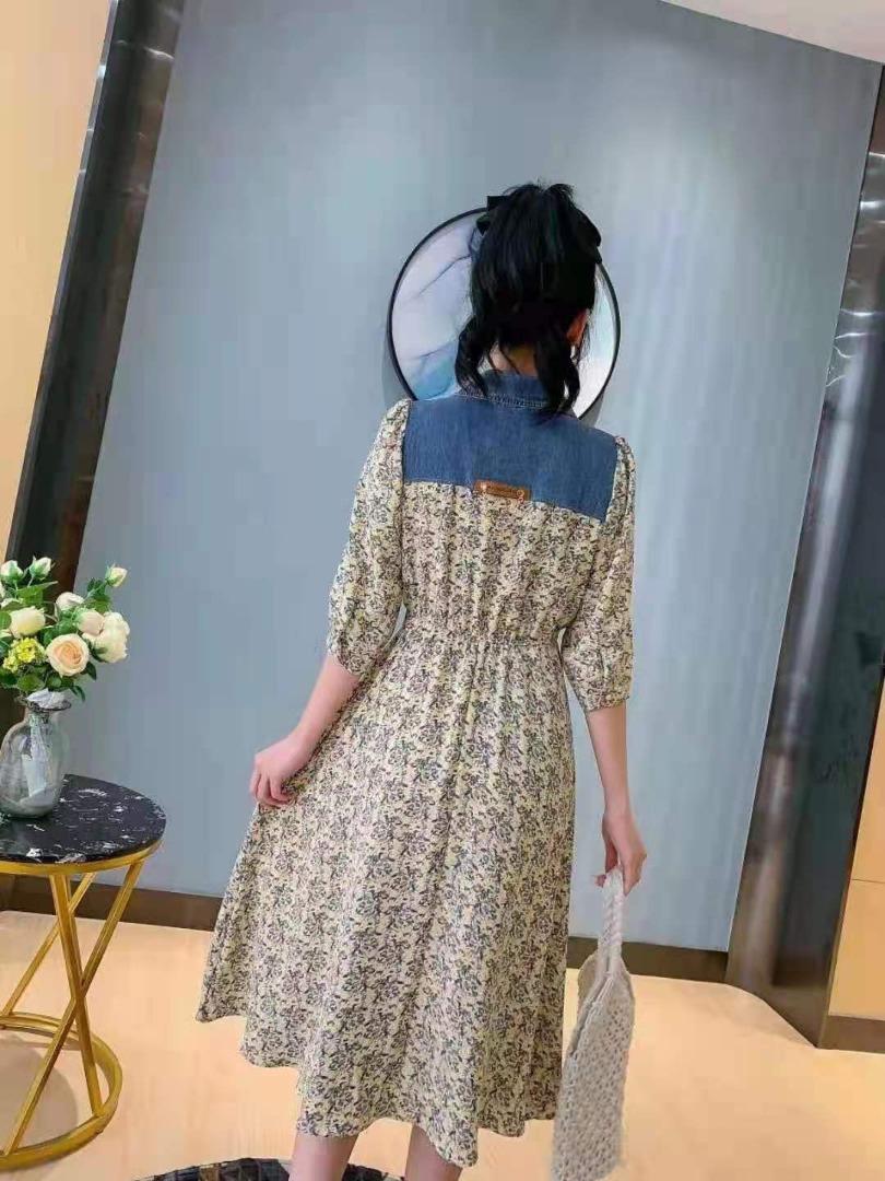 （现货）假两件裙子，女装，伊娜蕾尔