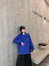新品加绒卫衣，女装卫衣/绒衫，碧沁伊人
