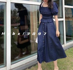 牛仔套装，女装职业装，火引冰薪