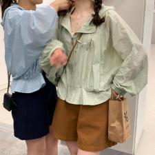 蝙蝠袖设计防晒衣，女装，roobora