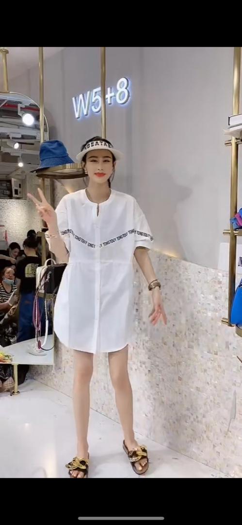 爱美欧，夏季新款，织带衬衫，女装衬衫，爱美欧