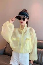 【现货】夏款轻薄彩色防晒衣，女装，恋钱