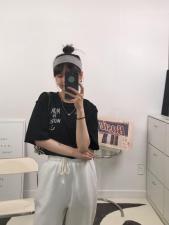 百搭笑脸T，女装，Queena PHoebe