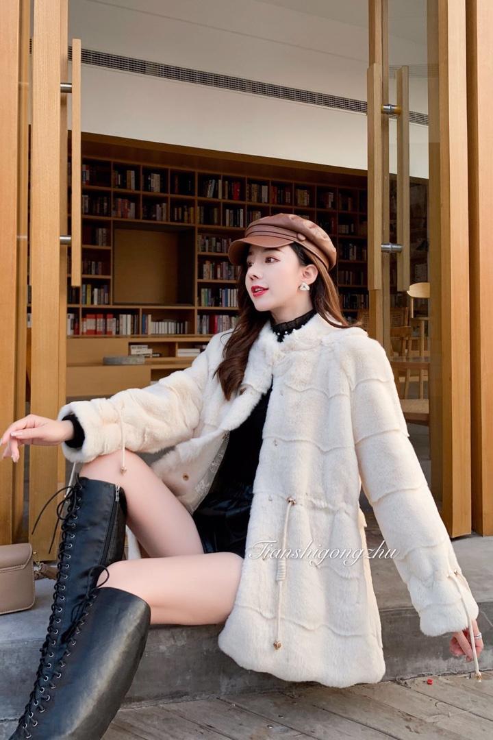 丹麦貂大衣，女装，天使公主