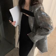 86116织带亮片西装，女装西装，XTZ style