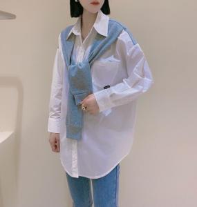 披肩衬衣,女装,咖啡色