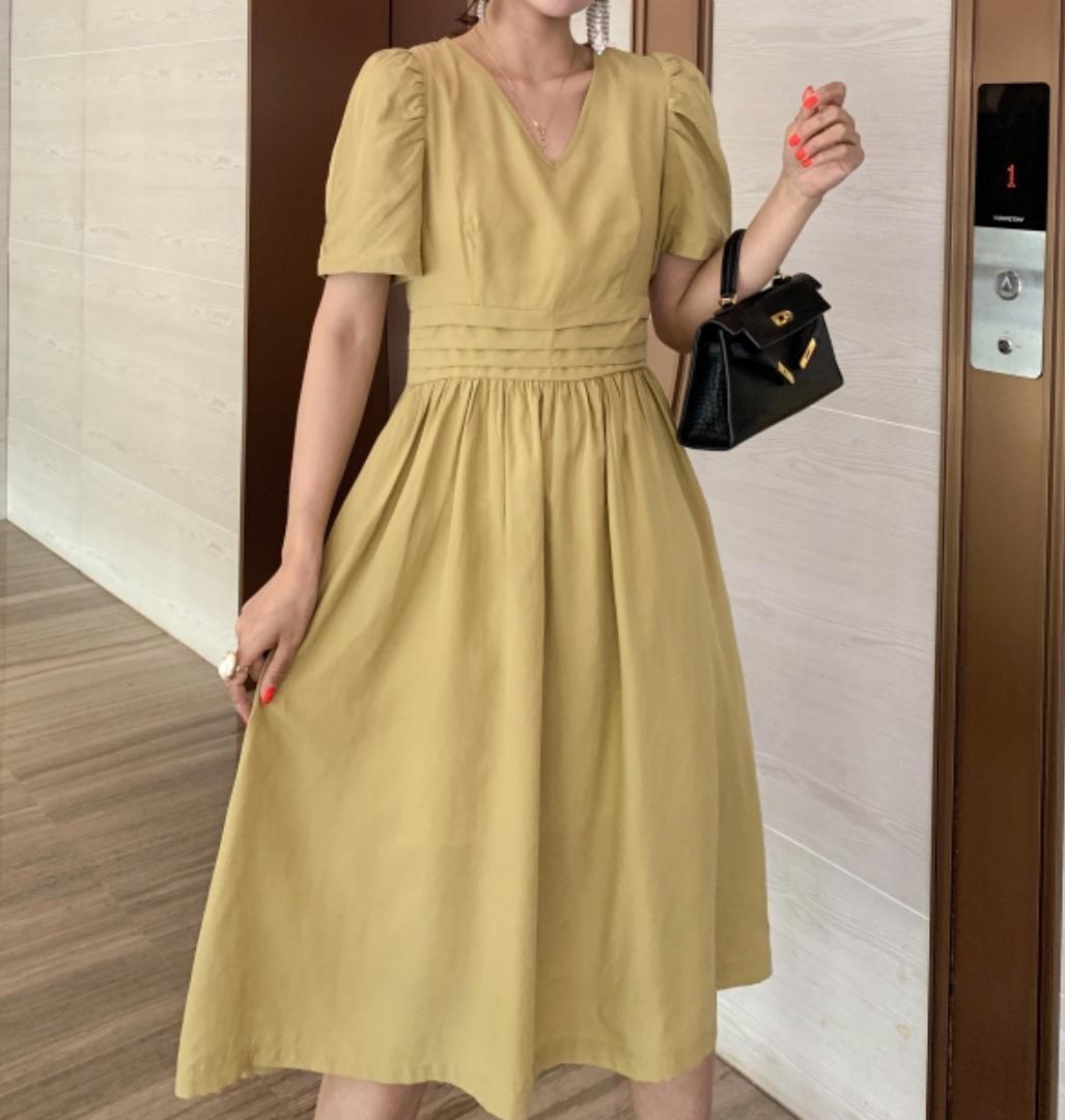 天丝面料连衣裙，女装连衣裙，时代公主