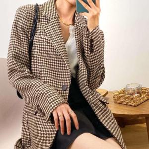 秋季羊绒外套,女装,POHIO葆伊