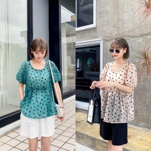 夏季新款韩版点点小杉,女装,巧析