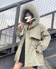 爆雪花派克服，女装，泰靡
