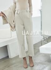 冬季新款呢料裤子，女装，拉嘉图