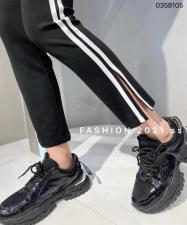 针织烟管裤，女装，欧美吔