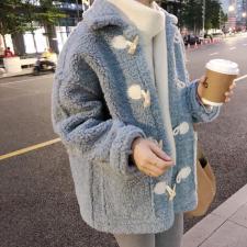 ！冬款裘皮毛绒大衣，女装，星尚眼