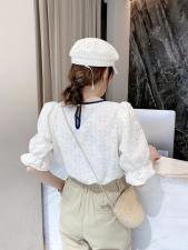 现货：夏季新款小衫，女装，花之妖影