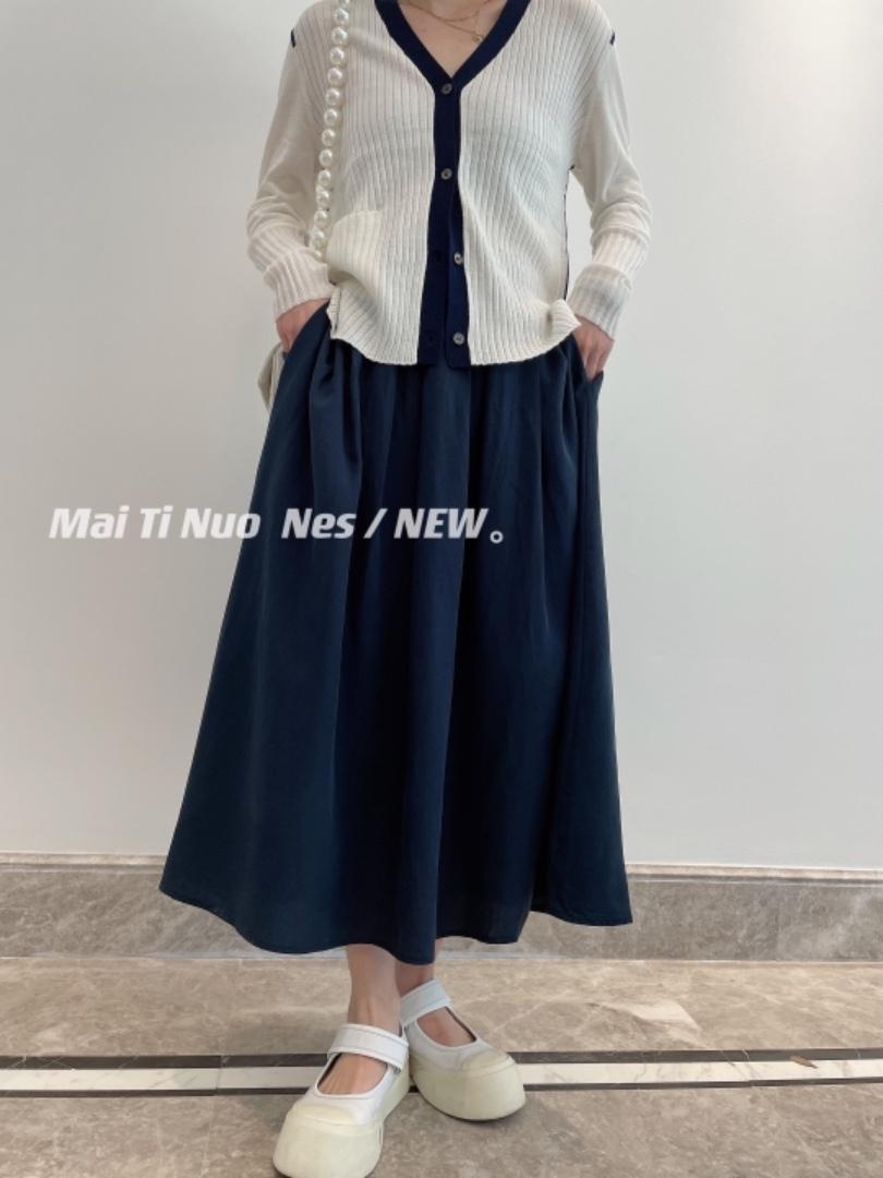 百搭显瘦半身长裙，女装，麦缇诺