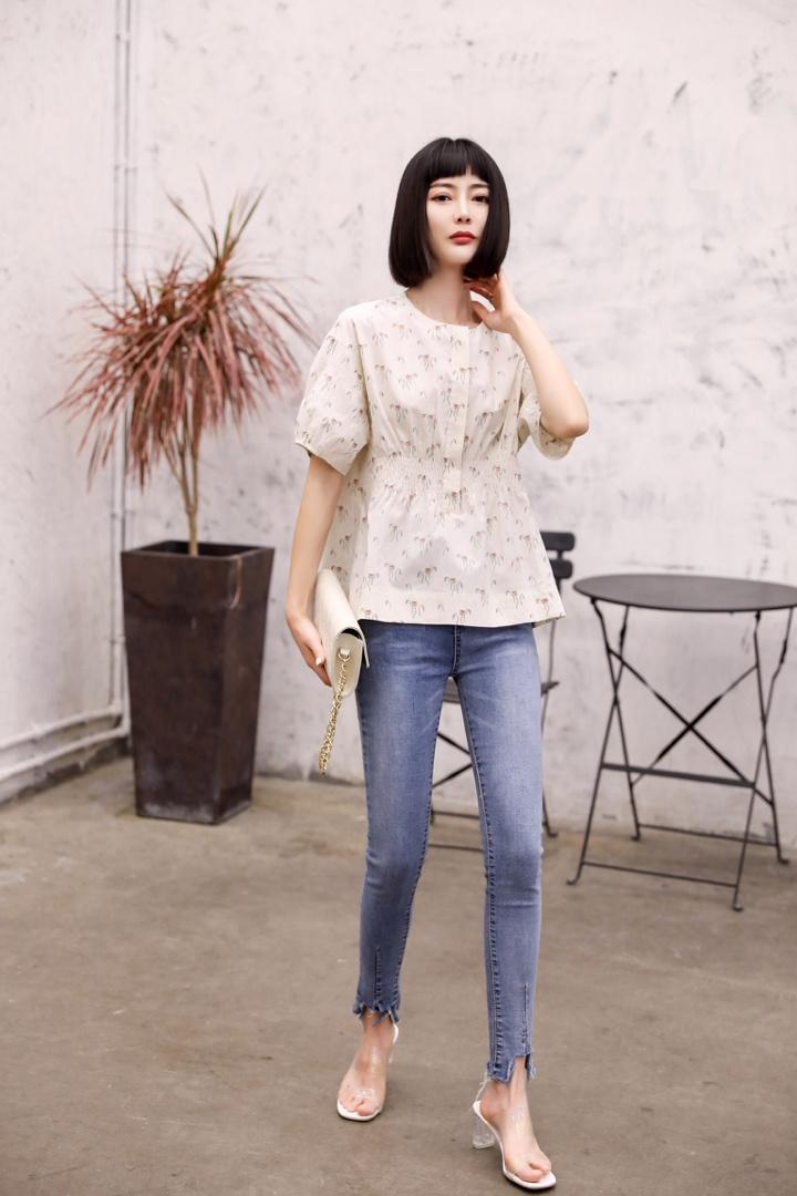 碎花小衫，女装，品炫姿