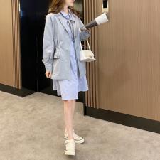 香丽迪抽绳收腰风衣女春夏新款糖果色小个子休闲外套中，女装风衣，香丽迪