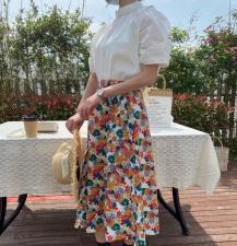 小衫，半裙，女装半身裙，YKS依咔奢