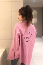 ZCL2103春季新款时尚潮流牛牛韩版衬衫，女装衬衫，L·H·X