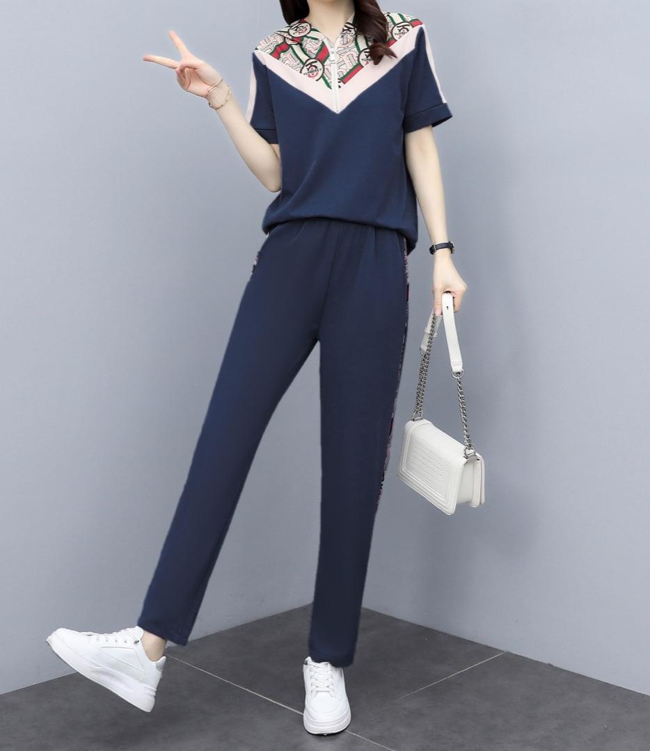 【现货】夏季新款休闲套装，女装套装/套裙，卓诺轩