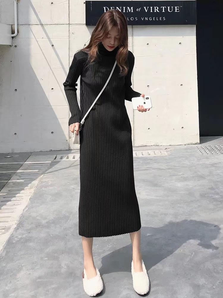 冬季时尚百搭羊毛混纺，莫代尔、打底毛衣、毛衣连衣裙，时尚百搭，女装针织衫/毛衣，依哆·彬儿