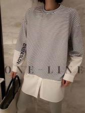 【现货】春装条纹T，女装，浪漫E点