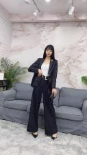 阔腿裤SML，女装，艾涵