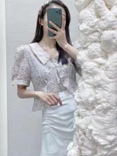 韩版荷叶边小衫，女装，WW9