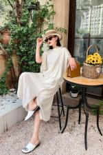 设计师小众宽松法式肌理感上衣+半身裙套装2021，女装半身裙，TS