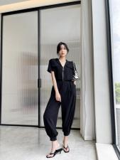 小西装哈伦裤套装，女装西装，H·SHE