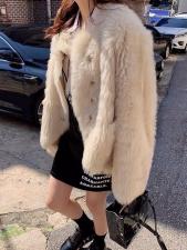 ZAF2014欧范可盐可甜百分百羊毛颗粒外套，女装，L·H·X