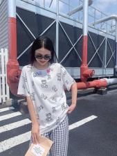 【现货】小熊印花T恤，女装T恤，JUAN