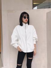 胸口6字外套，女装，LL+