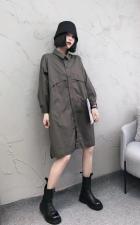 XL9815春季新品时尚简约休闲衬衫，女装衬衫，L·H·X