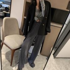 8966印花百褶裤，女装，XTZ style
