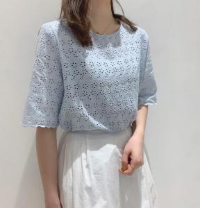 夏季韩系上衣系列,女装,唯品