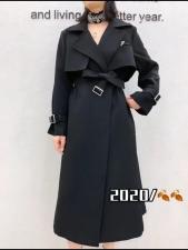 马甲两件套风衣，女装马夹，杜十衣社