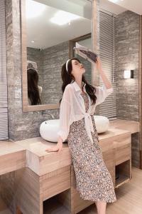 夏季新款，两件套连衣裙,女装连衣裙,欧佩琳