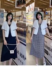 两件套连衣裙，女装连衣裙，芊辰