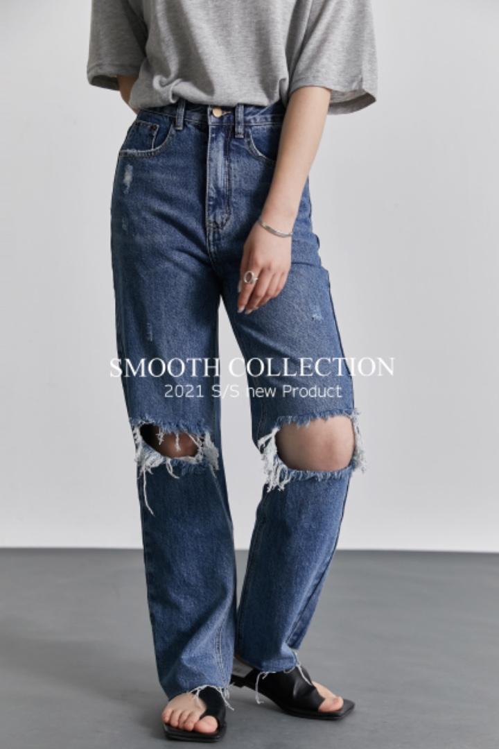 新款现货牛仔裤smlxl，女装牛仔裤，SMOOTH