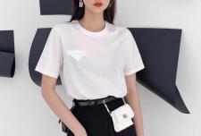 双面水柔丝光棉T恤，女装T恤，她沫