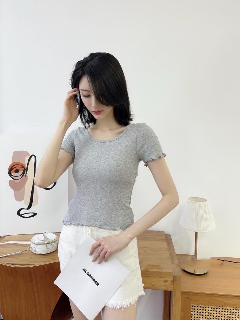 现货，跑量款木耳边小衫小女人，女装，柒外