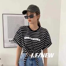 条纹系带，女装，新雅行-1