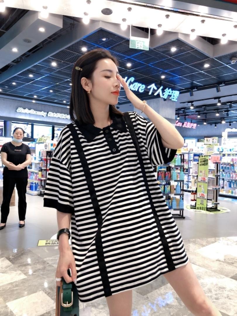 韩版Polo领裙T，女装，一杭