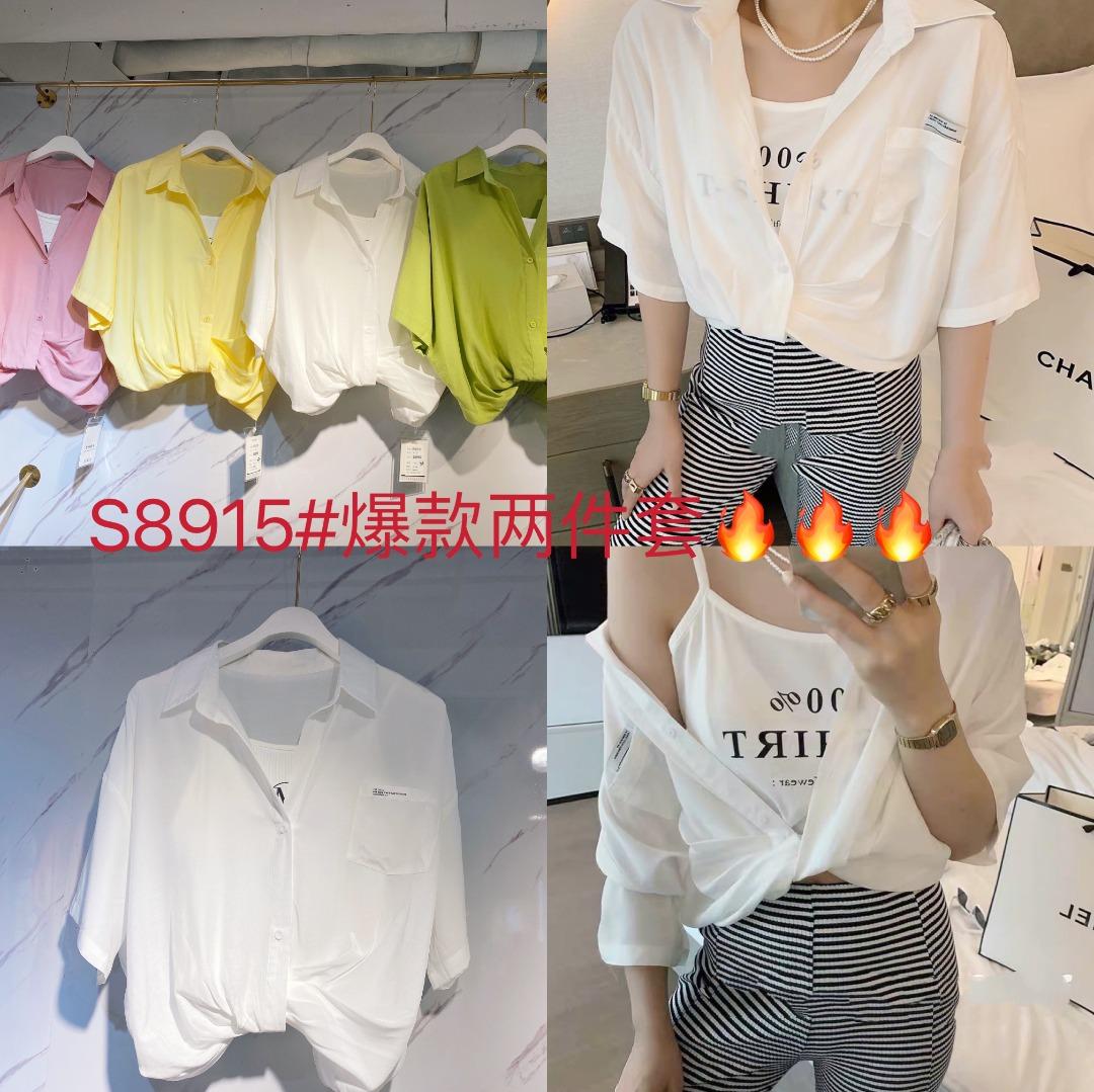 短袖T，女装，时尚组合