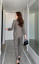 2021年春装格子套裤20308#，女装，樱·之秀