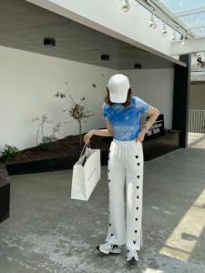 款号023夏季新款扎染时尚短袖T恤现货,女装T恤,ciytorviar 仙度维拉